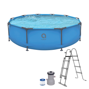 Basen stelażowy AVENLI Premium 366x100