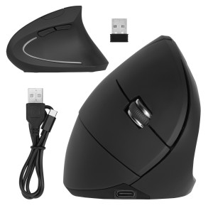 Bezprzewodowa mysz pionowa Rebel VM10