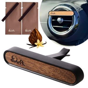 Zapach do samochodu DUFT - metalowy dyfuzor na kratkę +2 wkłady