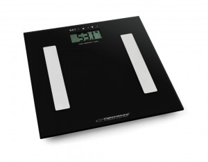 ES158C FITNESS WAGA ŁAZIENKOWA LCD CZARNA