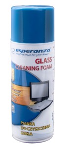 ES325 PIANKA DO CZYSZCZENIA SZKŁA 400ML ekranów LED LCD