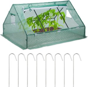 TUN5514 SZKLARNIA TUNEL FOLIOWY OGRODOWY FOLIA OGRODOWA MAŁA ZIELONA