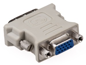 TV34 PRZEJŚCIOWKA DVI NA VGA ADAPTER FEMALE