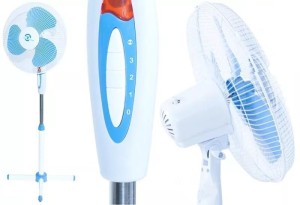 ZW41 WENTYLATOR WIATRAK DUŻY STOJĄCY PODŁOGOWY REGULOWANY OSCYLACJA 230V