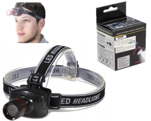 PT36 LATARKA CZOŁOWA LED ZOOM CREE CZOŁÓWKA 3 WAT