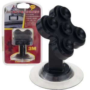 ZZ1 UCHWYT SAMOCHODOWY NA TELEFON Z PRZYSSAWKAMI NA SZYBĘ REGULOWANY OBROTOWY