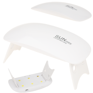TG56409 LAMPA UV DO PAZNOKCI MOSTEK LED NA HYBRYDY ŻELE DO UTWARDZANIA PRZENOŚNA