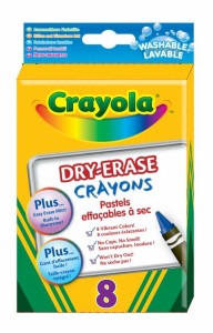 CR82 KREDKI ŚWIECOWE ŚCIERALNE 8 szt CRAYOLA