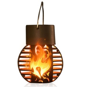 TG60446 LAMPA SOLARNA  POCHODNIA LAMPKA LED WISZĄCA LAMPION KLIMAT LOFT AŻUR