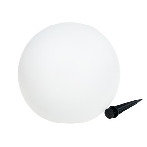 TG45639 KULA SOLARNA LAMPA OGRODOWA  LED BIAŁY + RGB 20cm