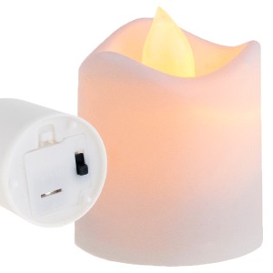 TG29567 ŚWIECZKA LED LAMPKA ZNICZ WKŁAD DO ZNICZA ŚWIECZNIKA TEALIGHT + baterie