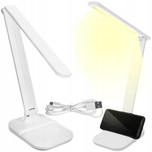 LAMPKA BIURKOWA Z PODSTAWKĄ NA TELEFON 863