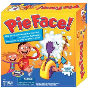 TG71194 PIE FACE GRA CIASTEM W TWARZ ZRĘCZNOŚCIOWA RODZINNA TOWARZYSKA IMPREZOWA