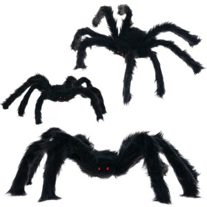 TG53254 PAJĄK DEKORACJA WŁOCHATY STRASZNY HALLOWEEN DUŻY TARANTULA