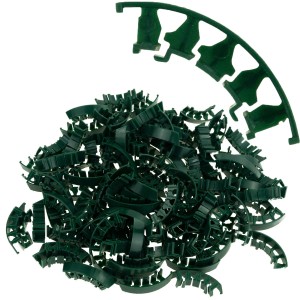 TG71408 KLIPSY podpora DO POMIDORÓW ROŚLIN ŁUKI ŁUCZKI DO GRON ŁODYG PĘDÓW 100SZT
