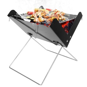 TG71418 MINI GRILL OGRODOWY SKŁADANY TURYSTYCZNY NA KEMPING PRZENOŚNY