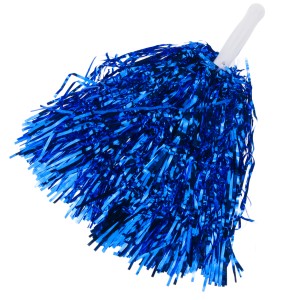 TG67401 POMPON METALICZNY CZIRLIDERKA POMPONY CHEERLEADERKI CZIRLIDERKI DO TAŃCA TANECZNE