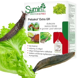 SUM23 PEŁZAKOL EXTRA GR 1KG SUMIN ŚRODEK PREPARAT NA  ŚLIMAKI
