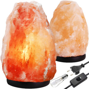 LAMPA SOLNA sól Himalajska 2-3KG JONIZATOR Lampka Naturalna bryła z SOLI