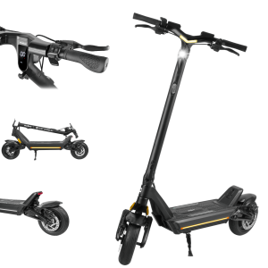 Hulajnoga elektryczna 13Ah 350W zasięg 45Km duże koła 10'' składana Rebel