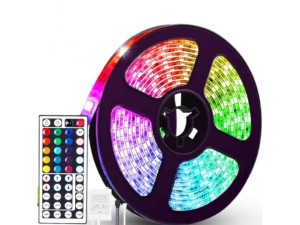 TAŚMA LED RGBW RGB 5050 DUŻY PILOT PODŚWIETLENIE