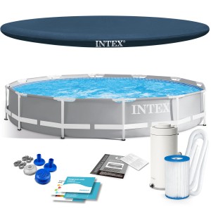 Basen ogrodowy stelażowy 366 x 76 cm 4w1 INTEX 26712