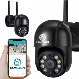 KAMERA ZEWNĘTRZNA CZARNA 8MPX CAMELEON ABQ-A8B