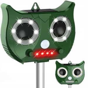 ULTRADŹWIĘKOWY ODSTRASZACZ SOLARNY SOWA BR-901