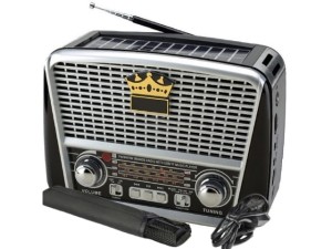 RADIO GŁOŚNIK BT USB PRZENOŚNE SOLAR AKUMULATOR