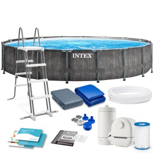 Basen ogrodowy stelażowy 549 x 122 cm 12w1 INTEX 26744