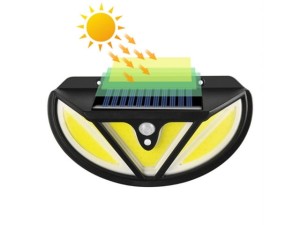 LAMPA ŚCIENNA SOLARNA LED Z CZUJNIKAMI