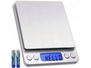 WAGA JUBILERSKA PRECYZYJNA CYFROWA 0,1 - 2000g 2KG