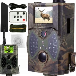 Fotopułapka Kamera Leśna Myśliwska KAMUFLAŻ IR 940nm FHD 16Mpx NOKTOWIZYJNA