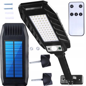 LAMPA SOLARNA ULICZNA 60LED COB XW-D200