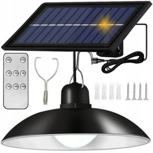 ŻYRANDOL LAMPA WISZĄCA Z PANELEM SOLARNYM XW-D10
