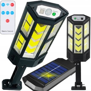 LAMPA SOLARNA ULICZNA 124 LED KXK-010-120COB