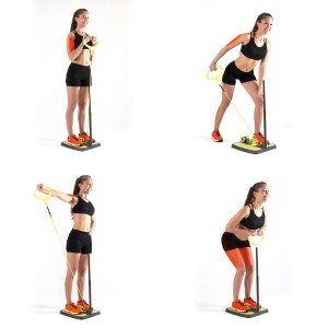 PLATFORMA FITNESS DO ĆWICZEŃ POŚLADKÓW NÓG INNOVAGOODS