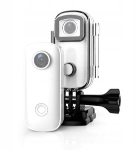 KAMERA SPORTOWA SJCAM C100+ 4K 30 kl./s WODOODPORNA WIFI WHITE