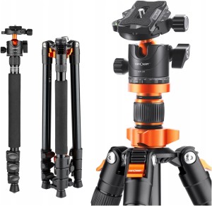 STATYW fotograficzny K&F ALU/MAG 170CM K254A3 SA254M2 TRIPOD KF09.089 V1