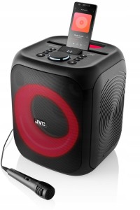 Głośnik KARAOKE Party speaker JVC czarny TWS / Bluetooth / USB + mikrofon