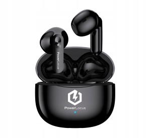 PowerLocus Vibe Słuchawki Douszne Bluetooth z 4 Mikrofonami ENC - 25h pracy