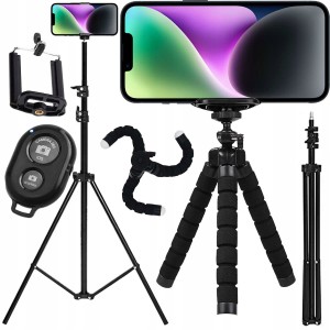 ZESTAW STATYWÓW FOROGRAFICZNYCH Z PILOTEM K06