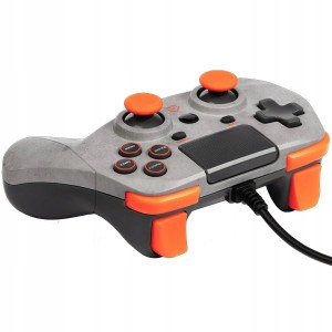 SNAKEBYTE GAME:PAD 4 S ROCK (GREY ORANGE)