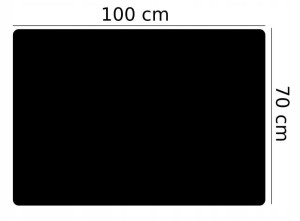 MATA OCHRONNA PODKŁADKA POD KRZESŁO FOTEL 100x70