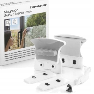 MAGNETYCZNA MYJKA DO OKIEN MAGLY INNOVAGOODS dwie strony na raz INNOWACJA