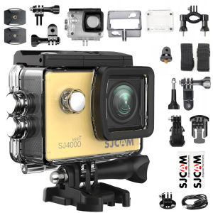 Kamera sportowa SJ4000 SJCAM WiFi 4k / 30FPS Złota