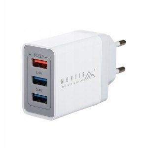 Ładowarka sieciowa MT009 USB uniwersalna 7800 mA 12 V