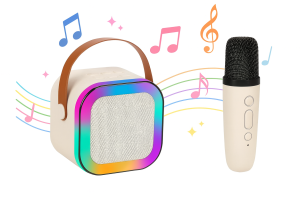 Zestaw do karaoke mikrofon głośnik dla dziecka bezprzewodowy bluetooth