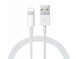 Kabel Lighting do telefonu Iphone Apple biały 2M dwa metry 1A