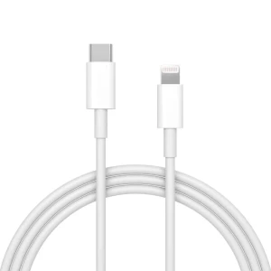 Kabel lighting typ C do telefonu laptopa komputera biały 1m 20W